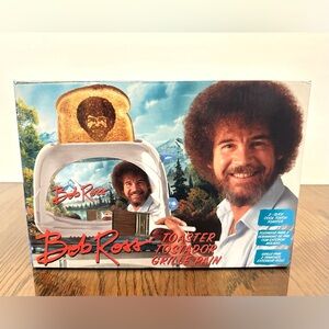 Bob Ross Face Toaster 2 Slice Toaster New Intertek Art NEW